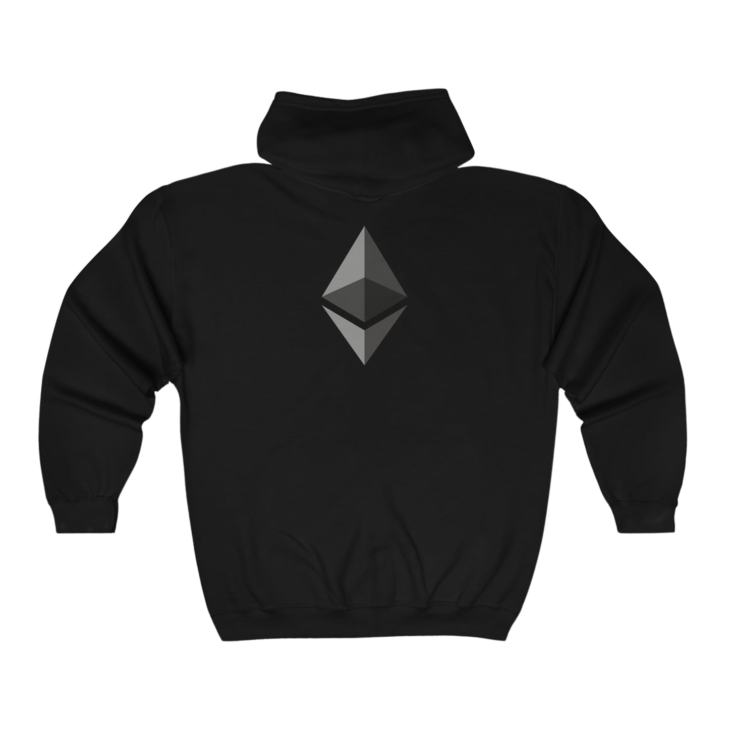 Ethereum (ETH) Full Zip Hooded Sweatshirt