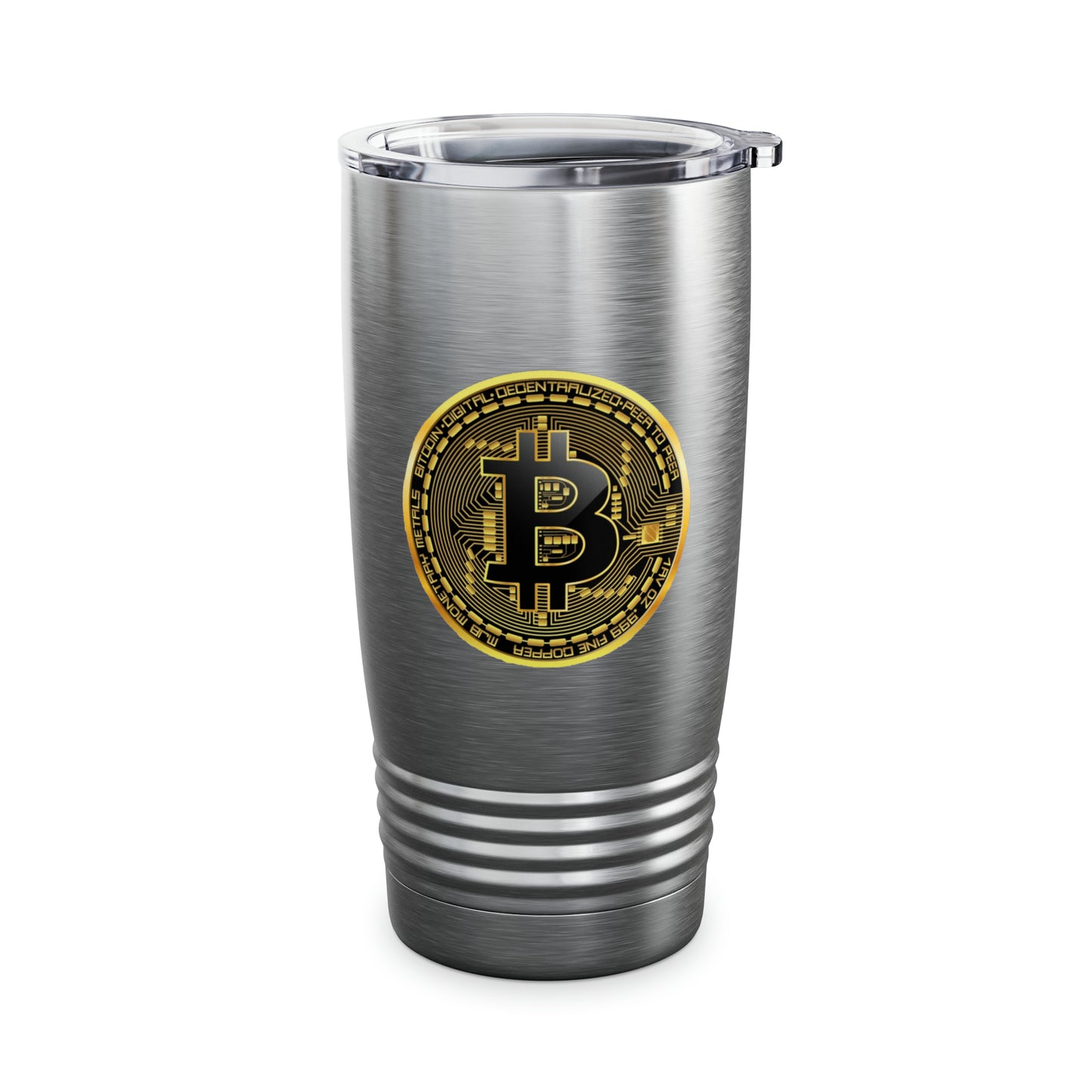 Bitcoin (BTC) Ringneck Tumbler, 20oz