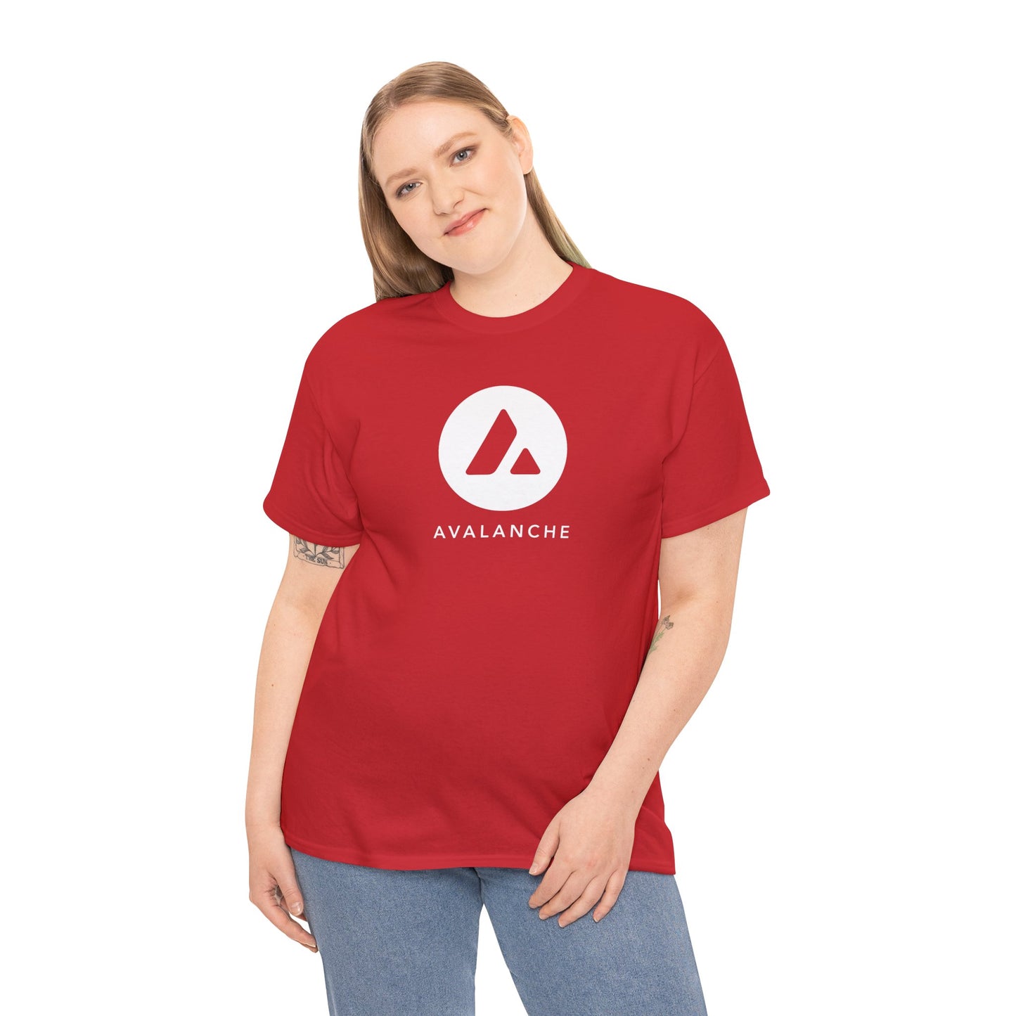 Avalanche (AVAX) Heavy Cotton Tee