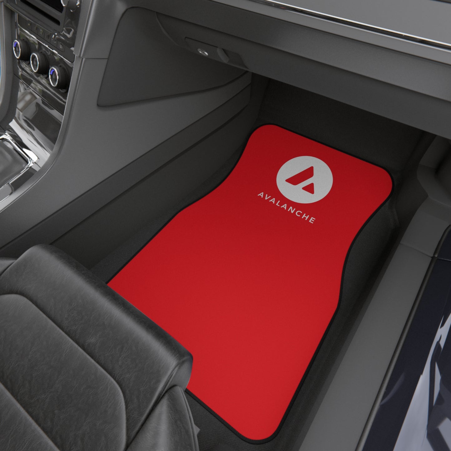 Avalanche (AVAX) Car Mats (2x Front)