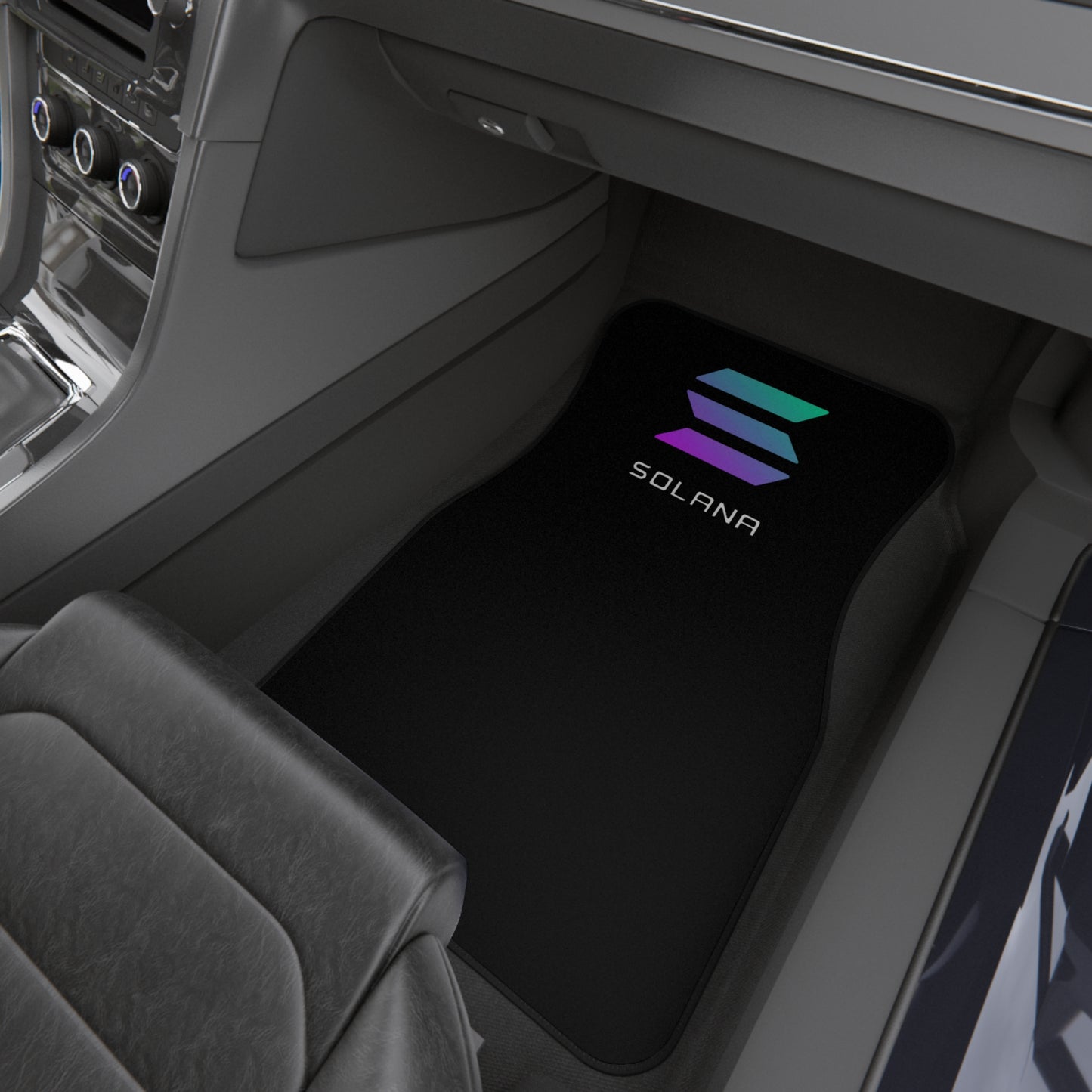 Solana (SOL) Car Mats (2x Front)