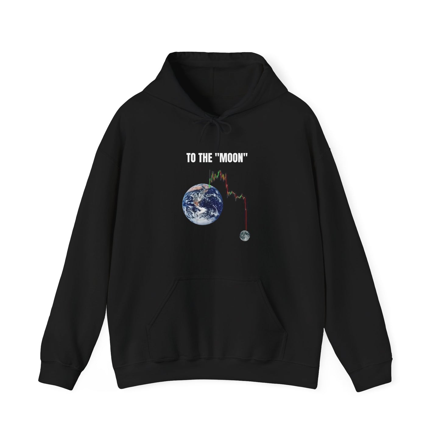 TO THE MOON Hooded Sweatshirt