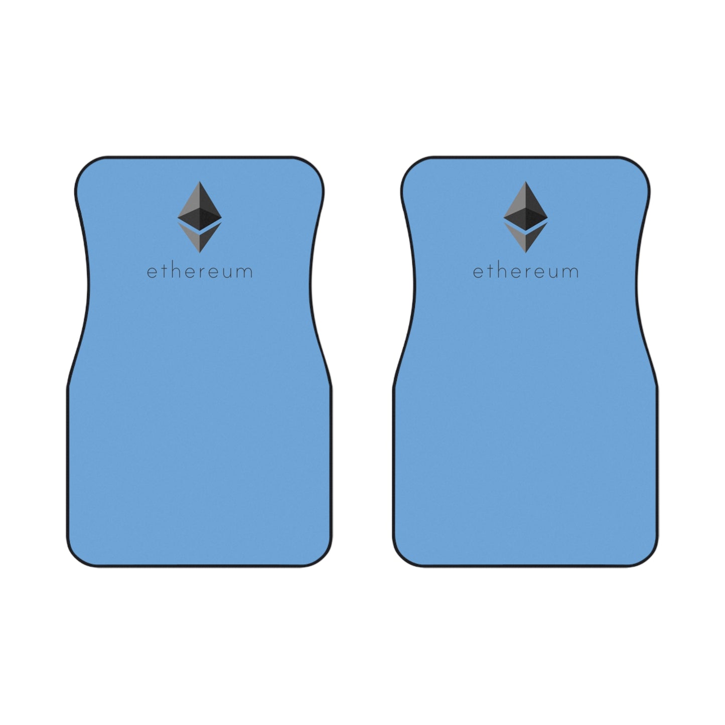 Ethereum (ETH) Car Mats (2x Front)