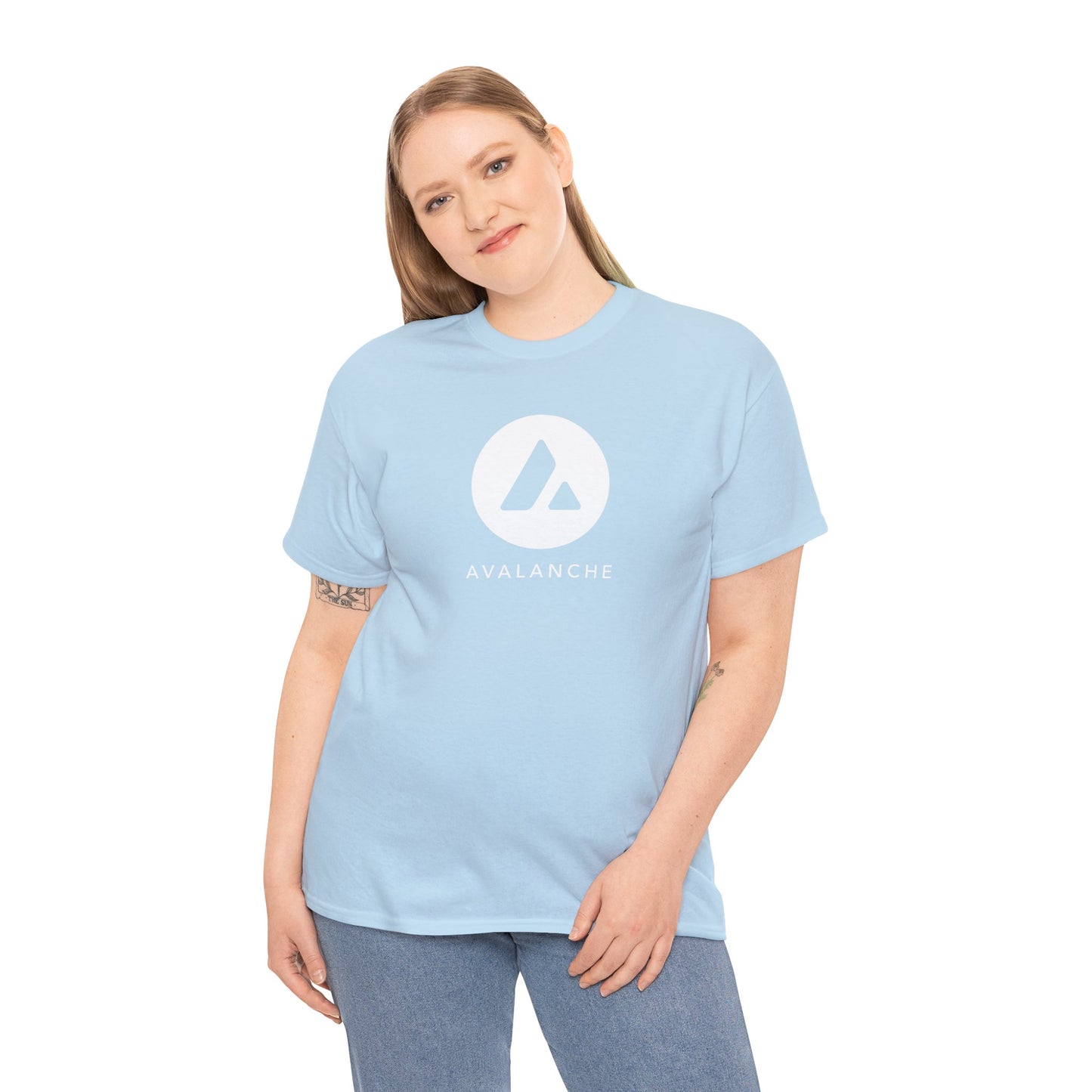 Avalanche (AVAX) Heavy Cotton Tee