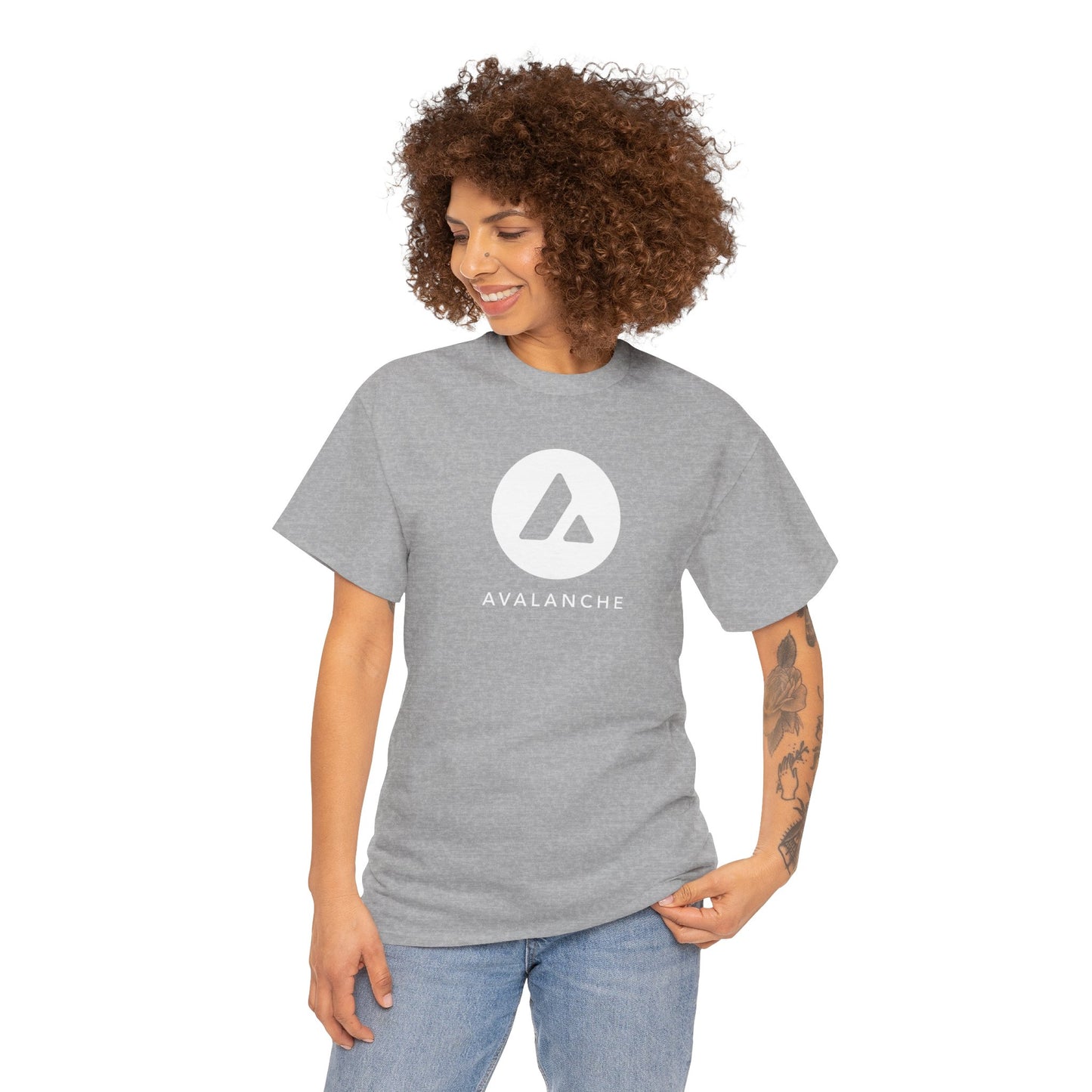 Avalanche (AVAX) Heavy Cotton Tee
