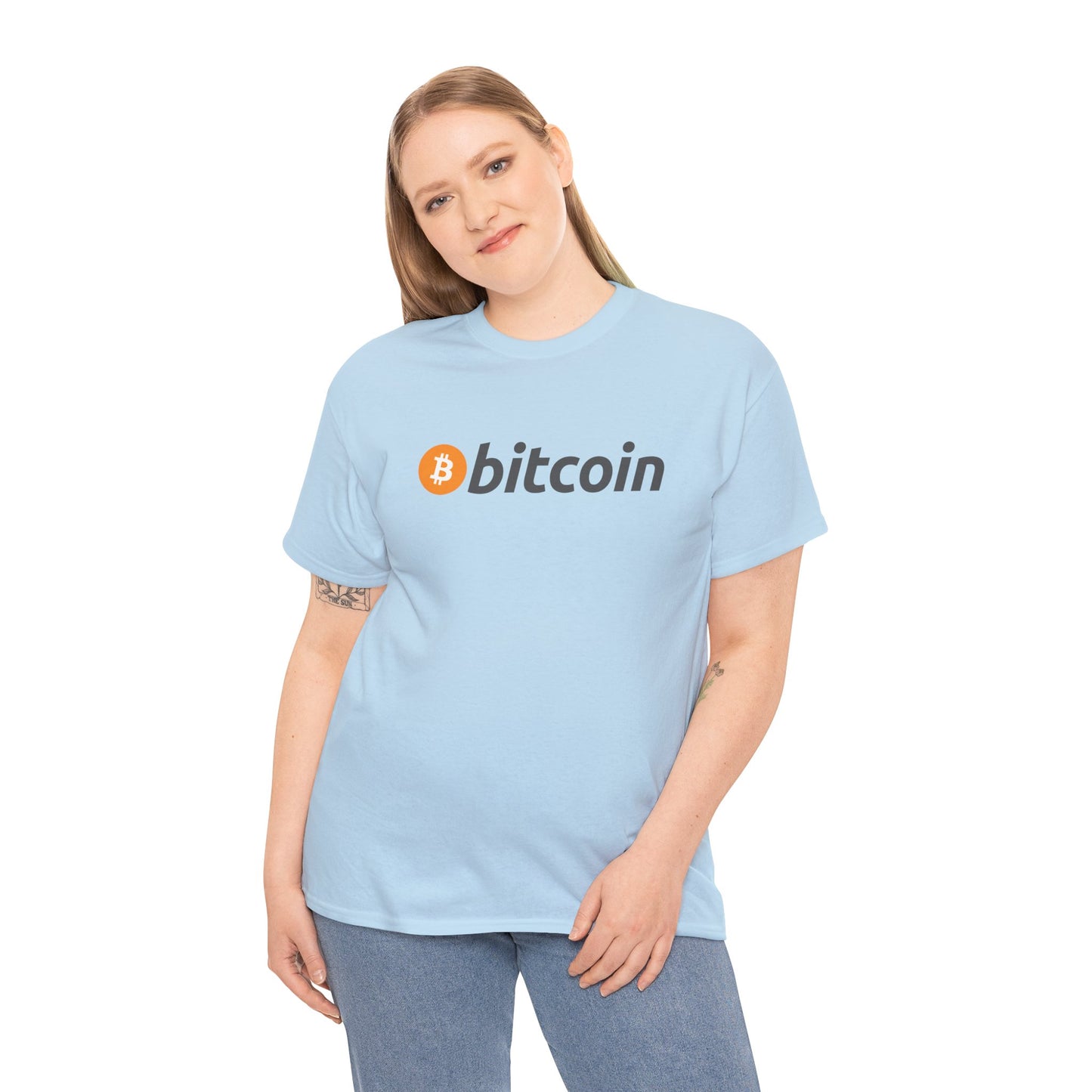Bitcoin (BTC) Classic Unisex Heavy Cotton Tee