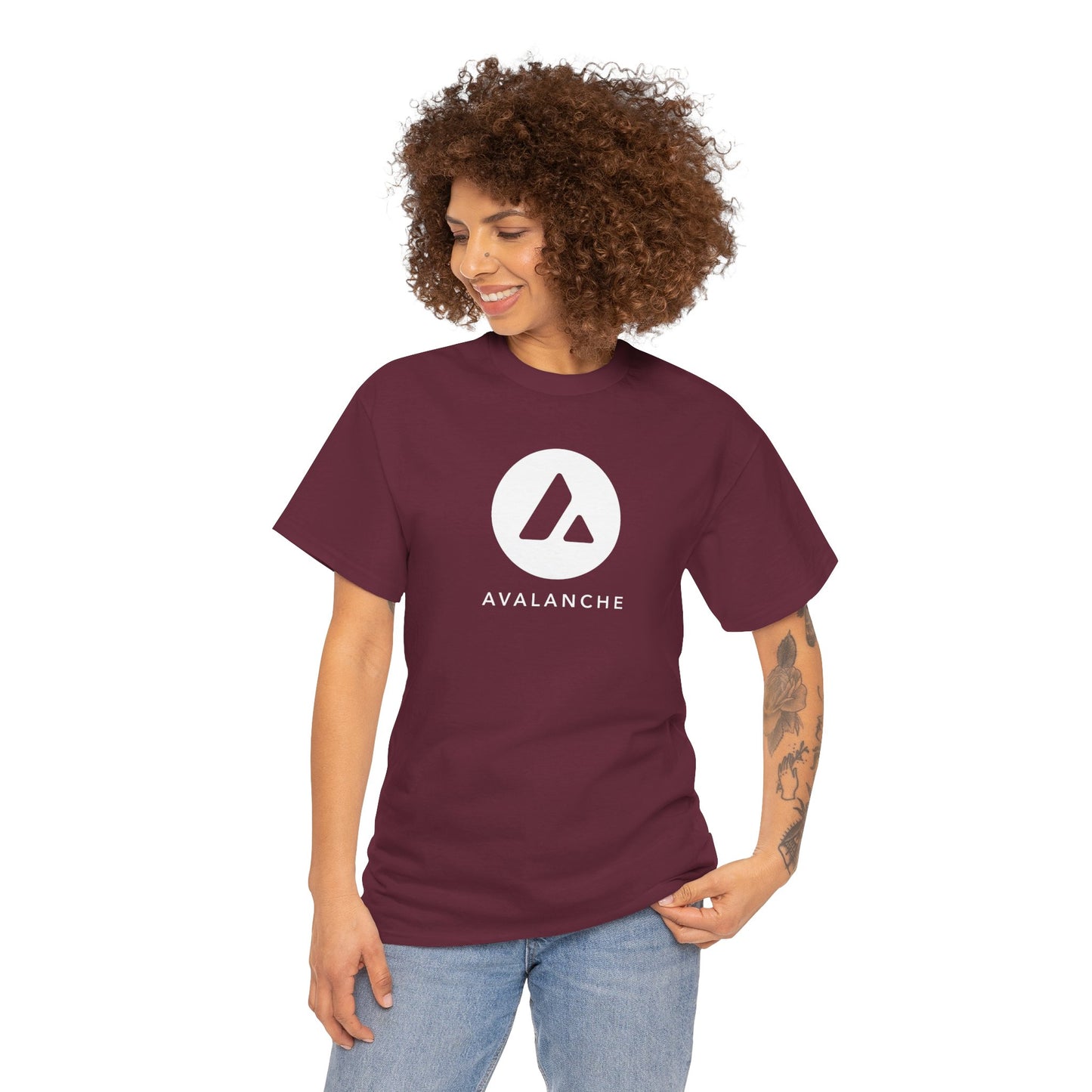 Avalanche (AVAX) Heavy Cotton Tee