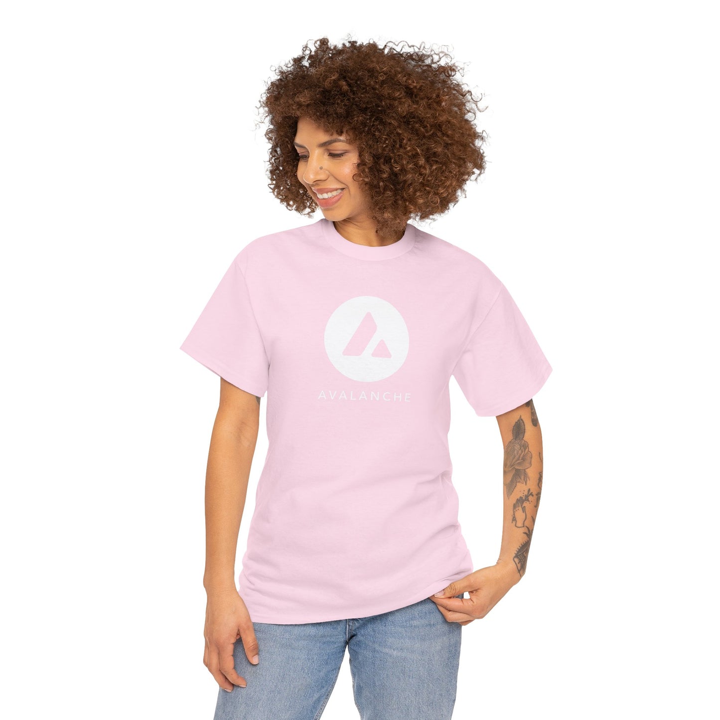 Avalanche (AVAX) Heavy Cotton Tee