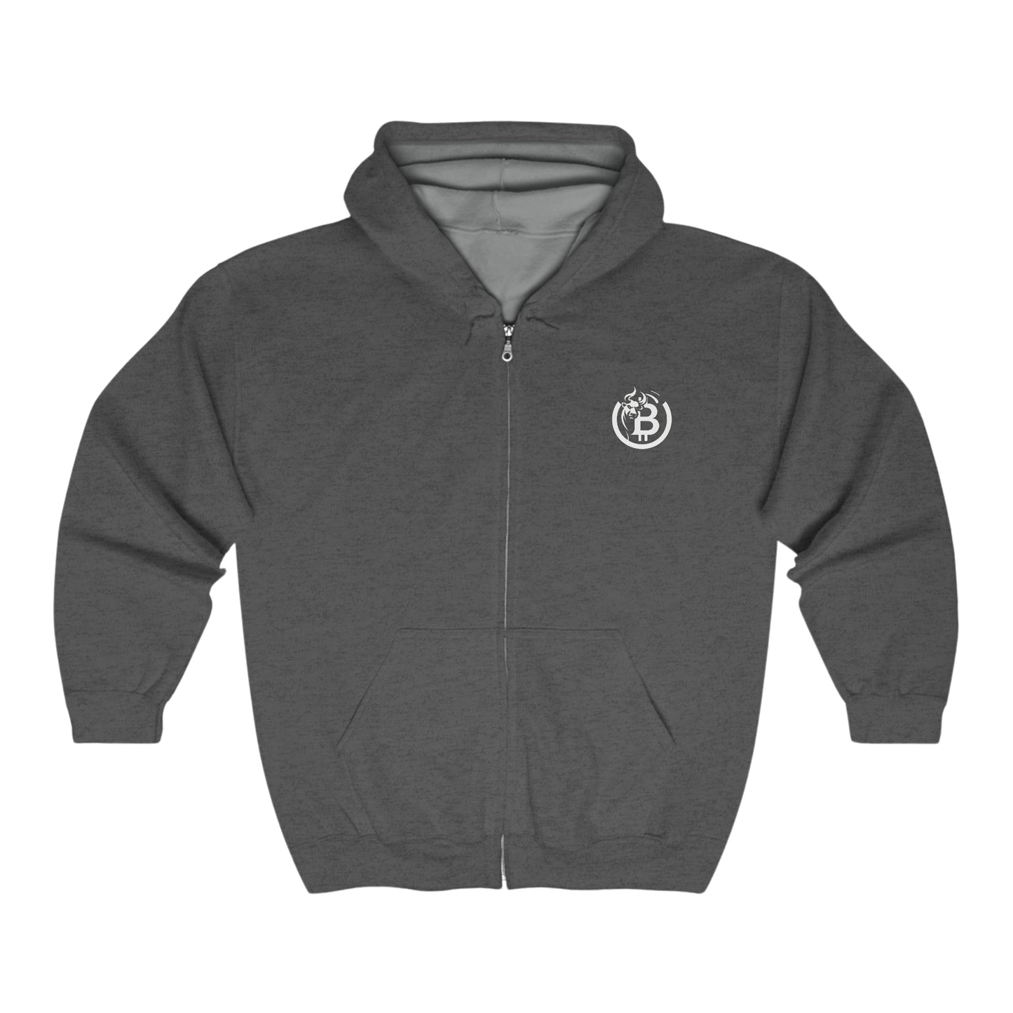 Bullish Apparel™ Full Zip Hooded Sweatshirt
