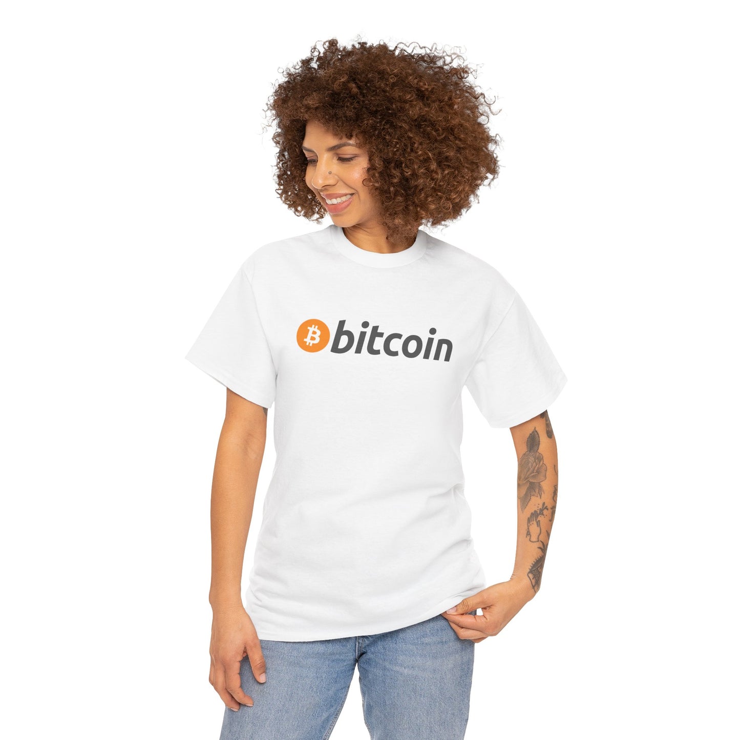 Bitcoin (BTC) Classic Unisex Heavy Cotton Tee