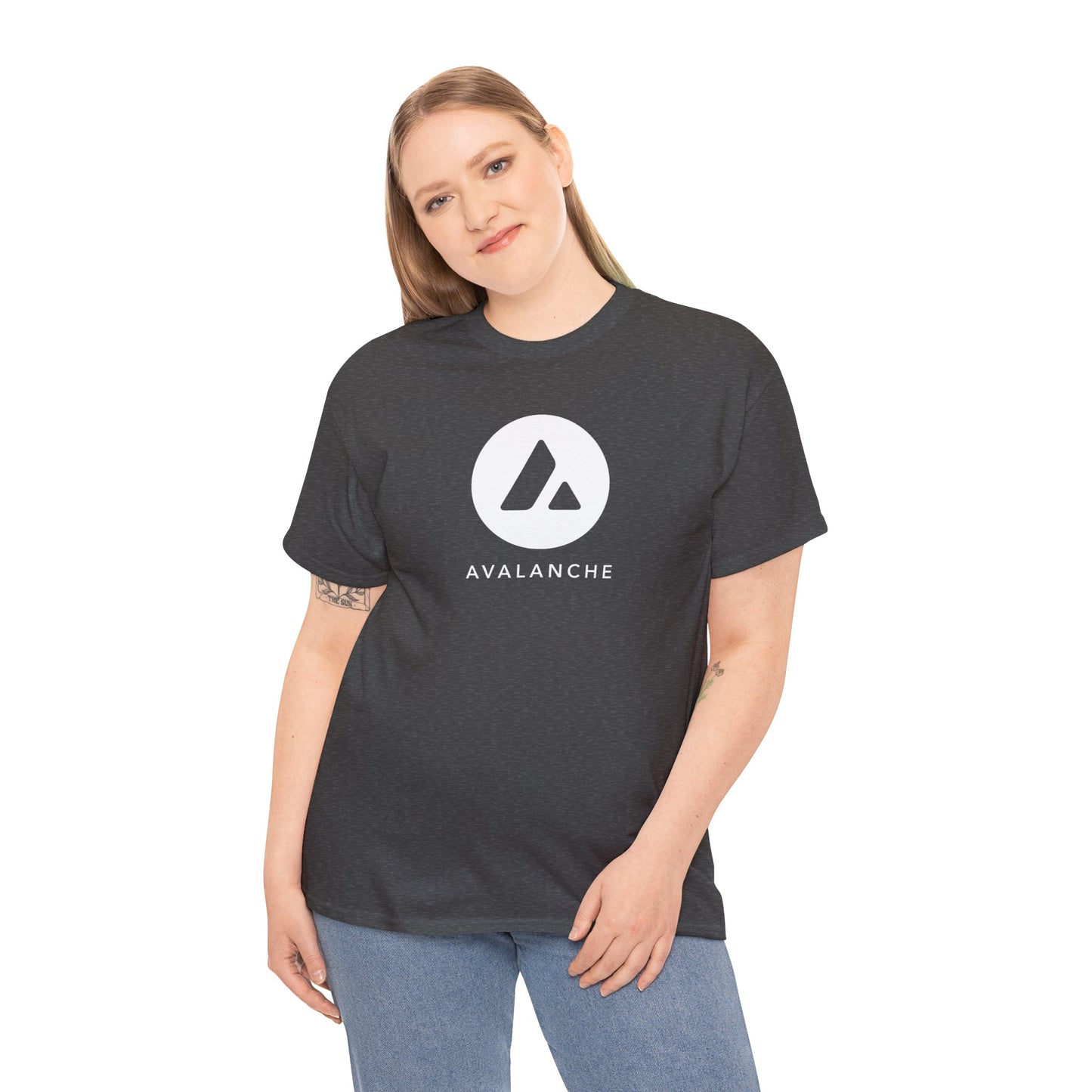 Avalanche (AVAX) Heavy Cotton Tee