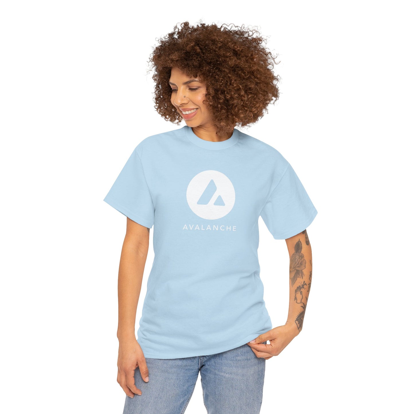 Avalanche (AVAX) Heavy Cotton Tee