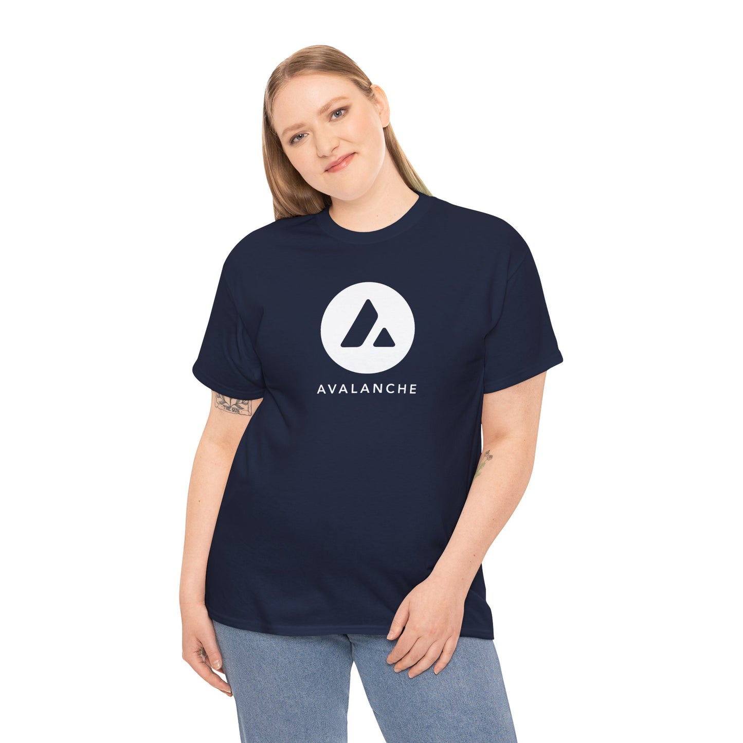 Avalanche (AVAX) Heavy Cotton Tee