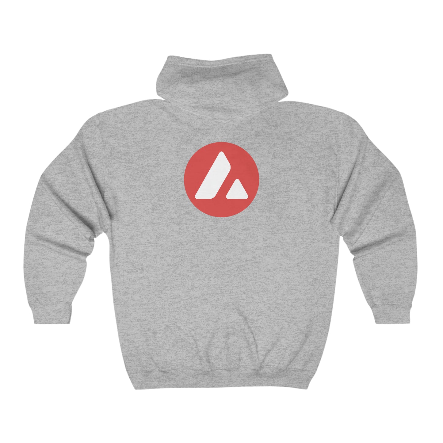 Avalanche (AVAX) Full Zip Hooded Sweatshirt