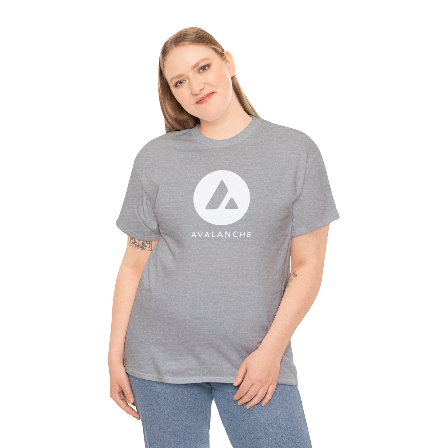 Avalanche (AVAX) Heavy Cotton Tee
