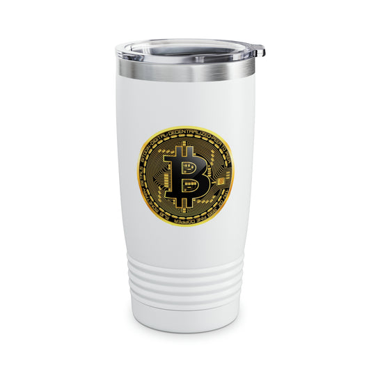 Bitcoin (BTC) Ringneck Tumbler, 20oz