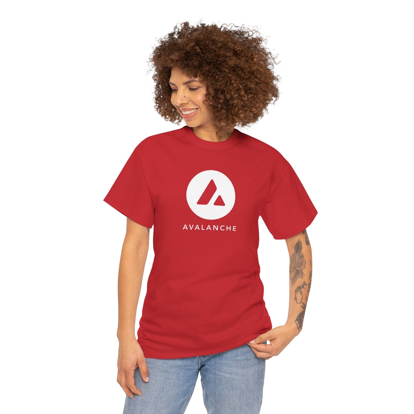 Avalanche (AVAX) Heavy Cotton Tee