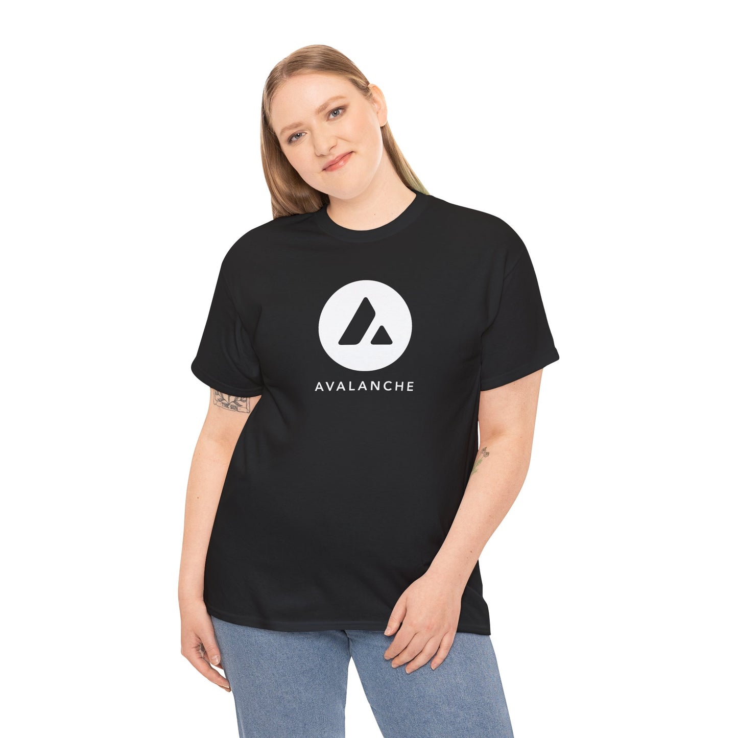 Avalanche (AVAX) Heavy Cotton Tee