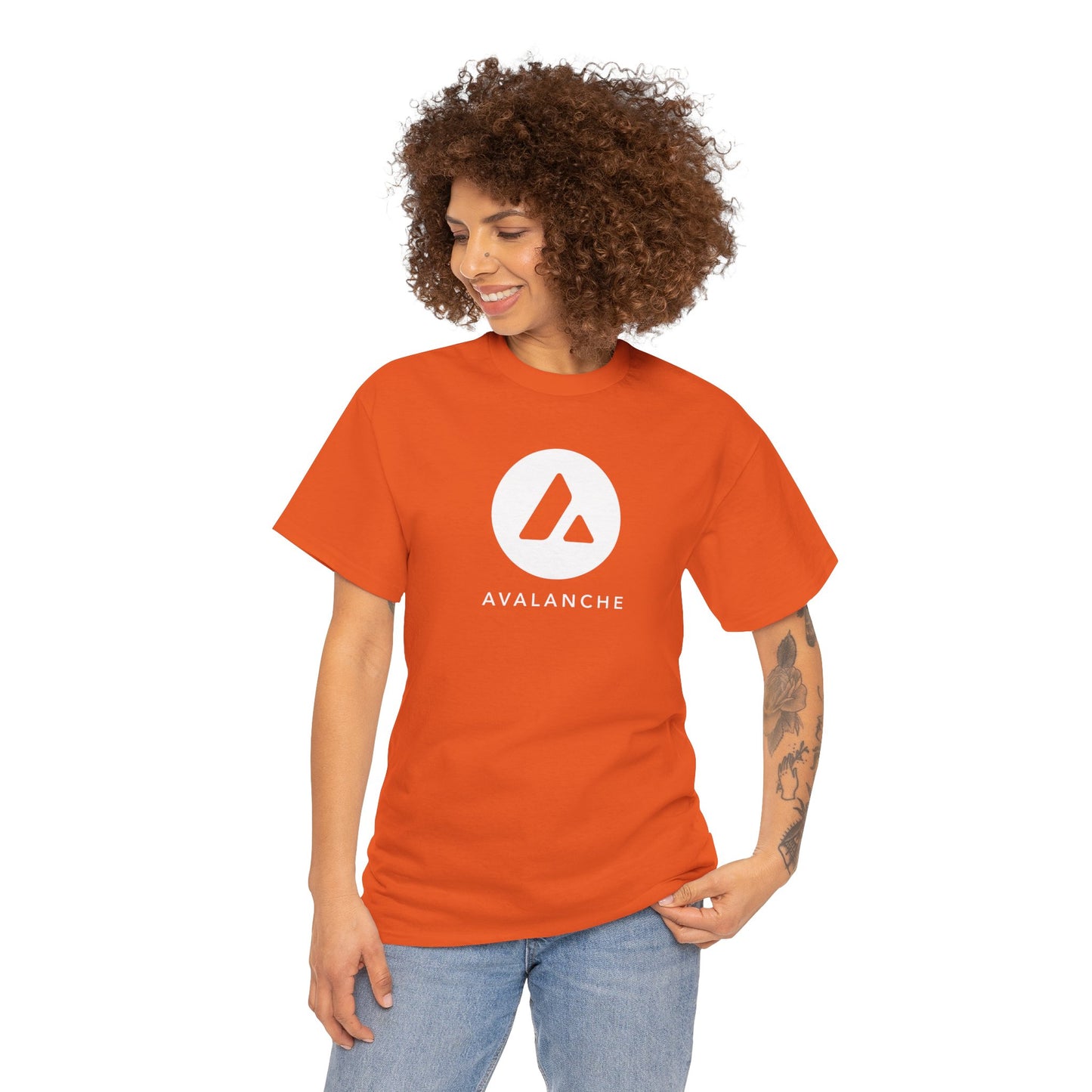 Avalanche (AVAX) Heavy Cotton Tee