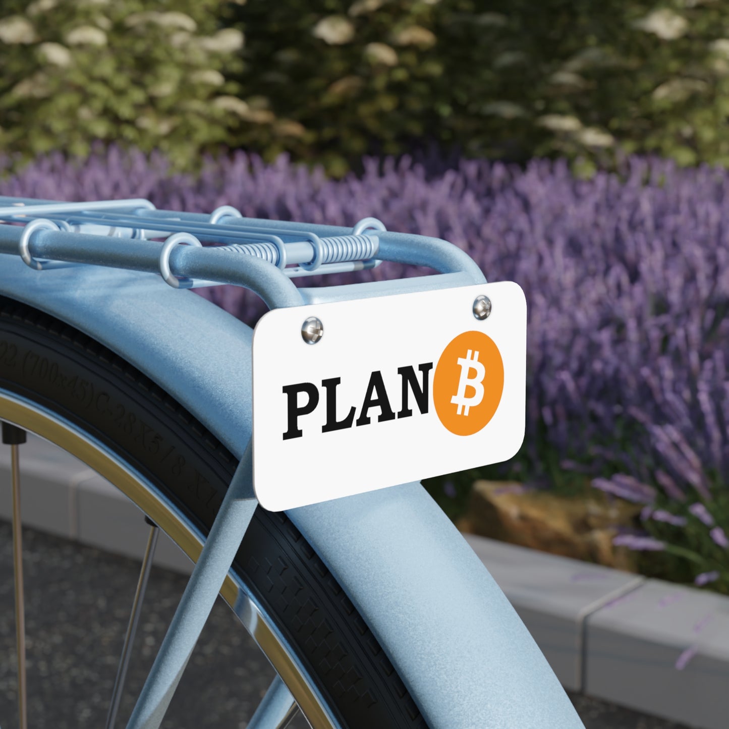 Plan B (BTC) Mini License Plate