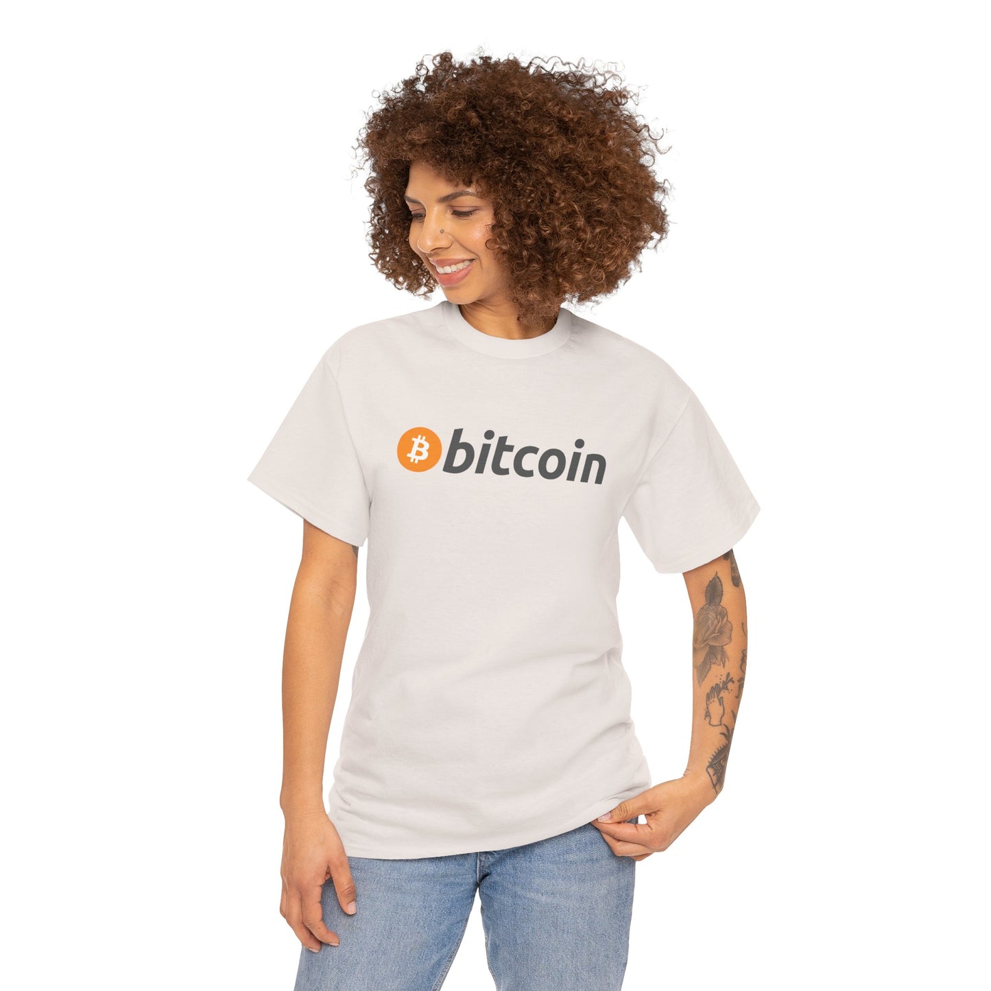 Bitcoin (BTC) Classic Unisex Heavy Cotton Tee