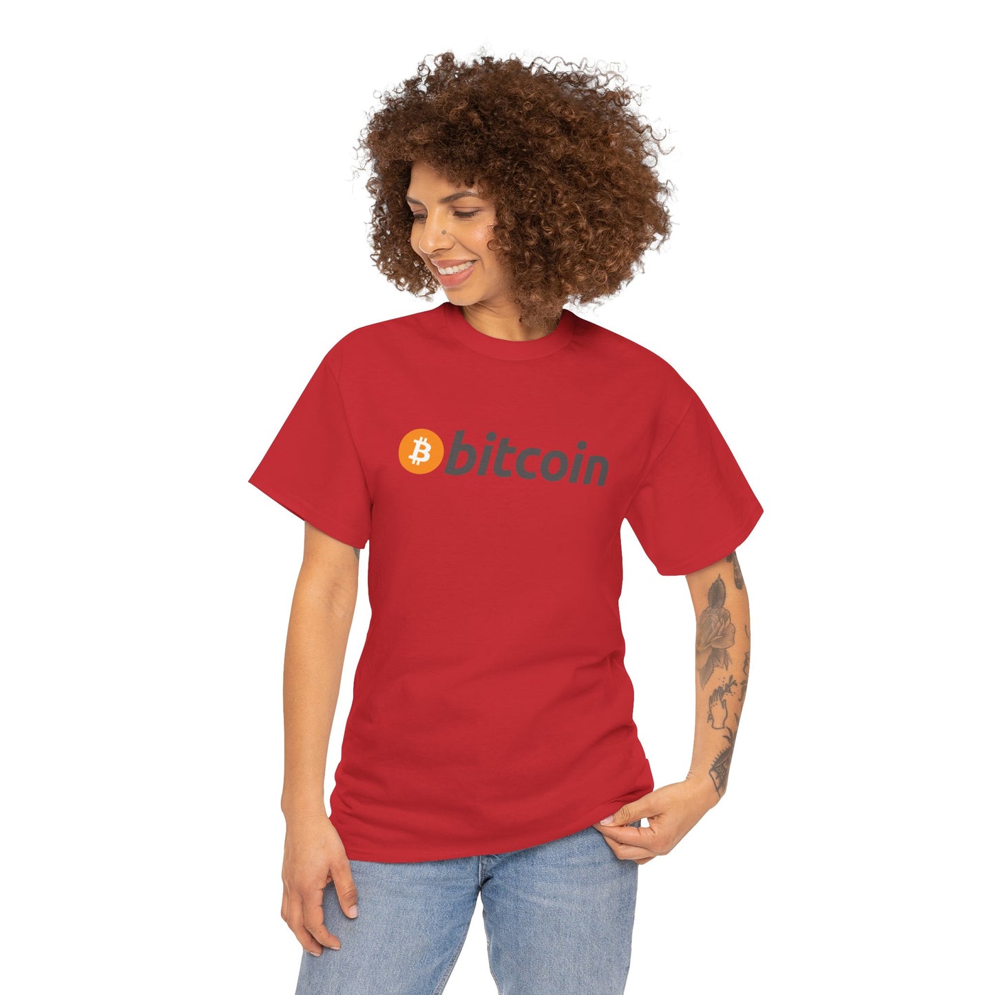 Bitcoin (BTC) Classic Unisex Heavy Cotton Tee