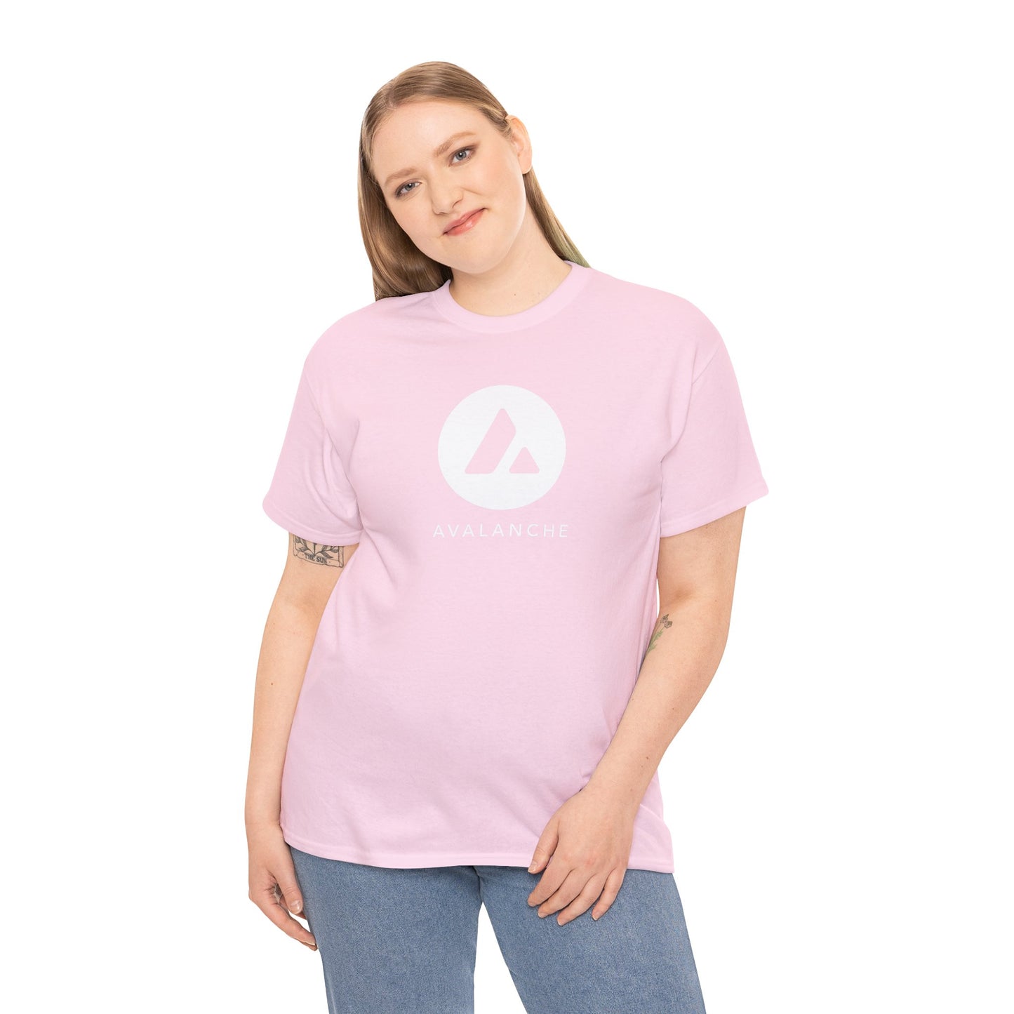 Avalanche (AVAX) Heavy Cotton Tee