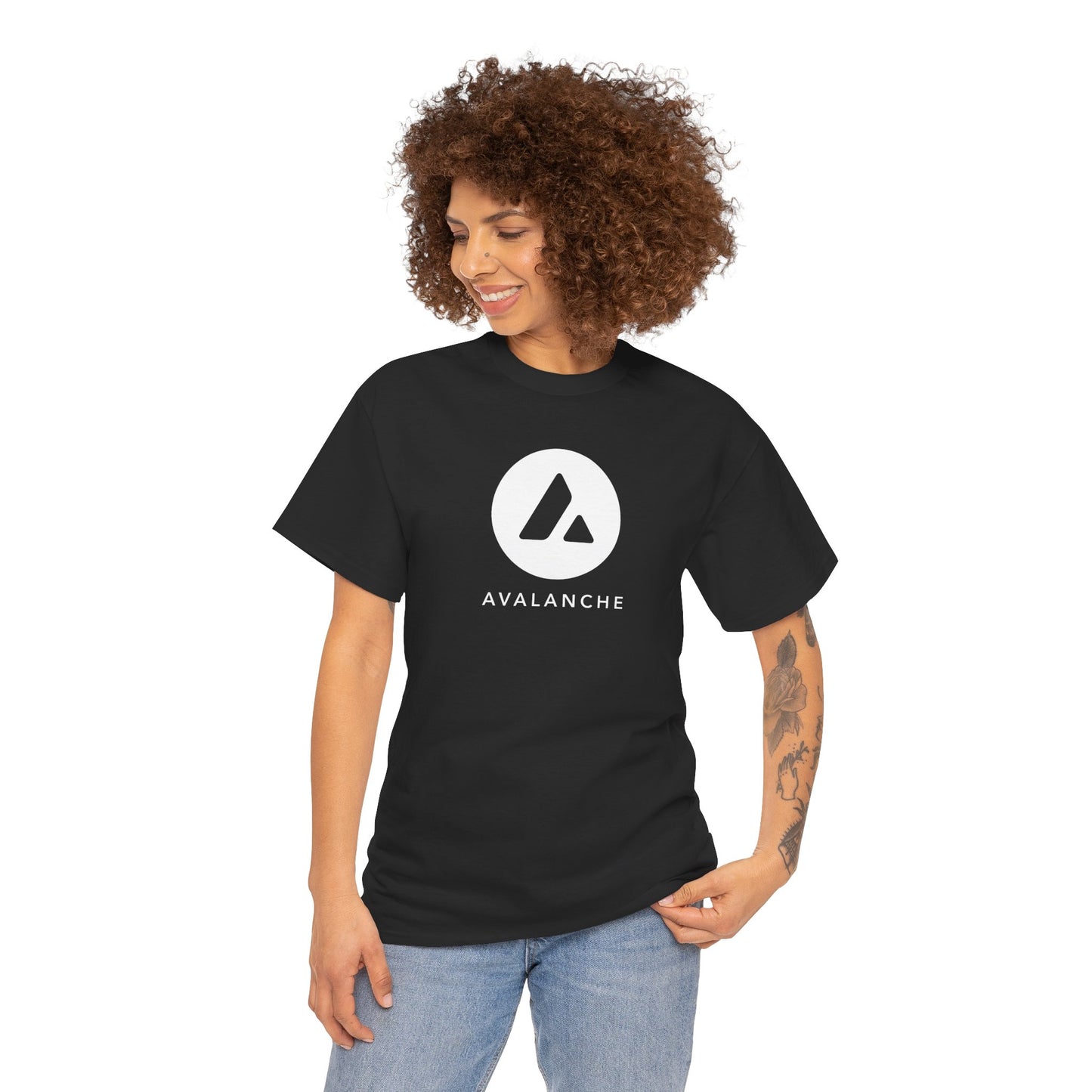 Avalanche (AVAX) Heavy Cotton Tee