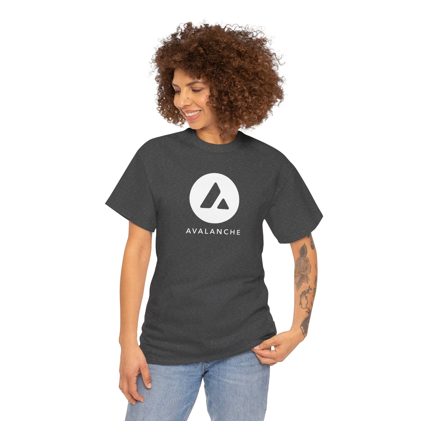 Avalanche (AVAX) Heavy Cotton Tee