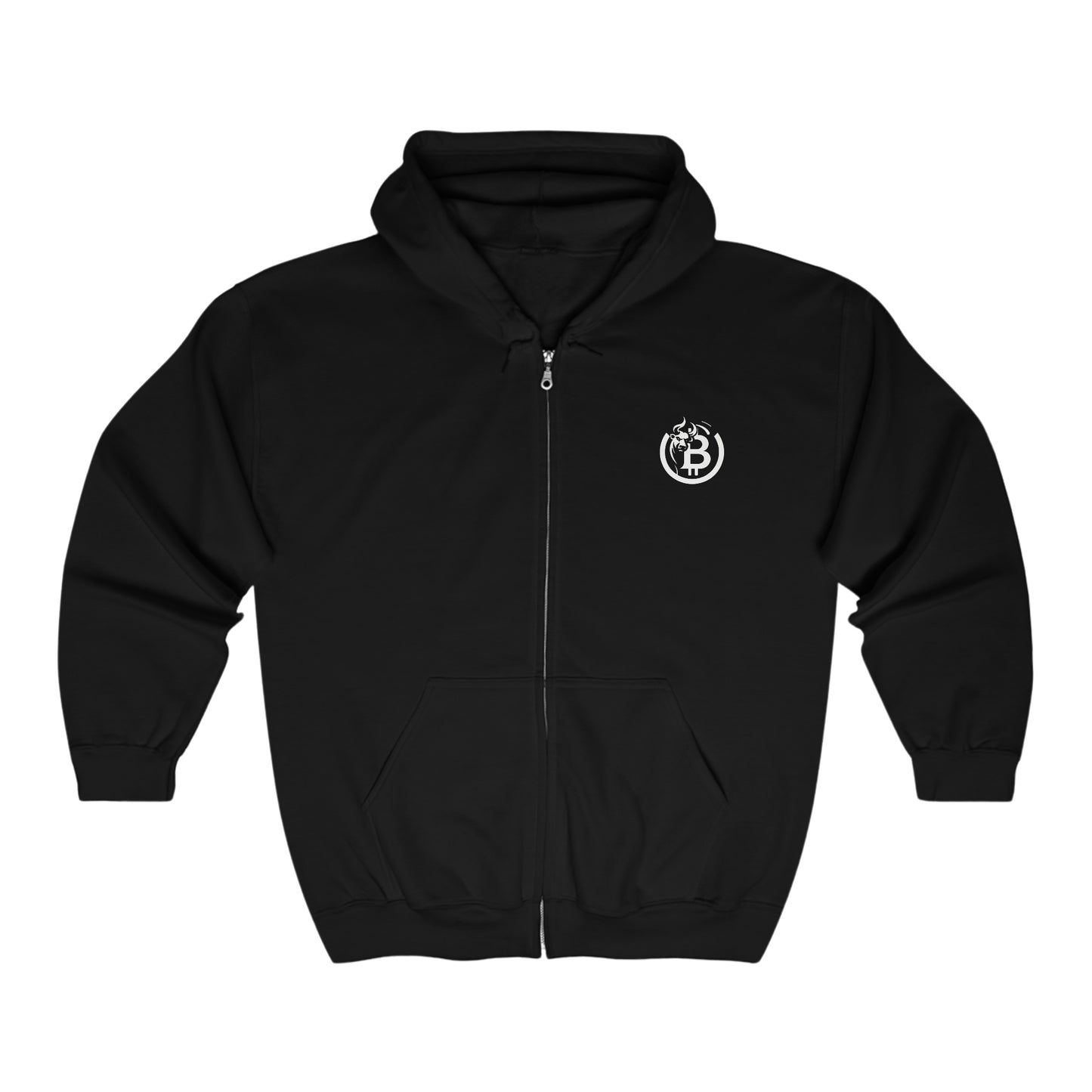 Bullish Apparel™ Full Zip Hooded Sweatshirt