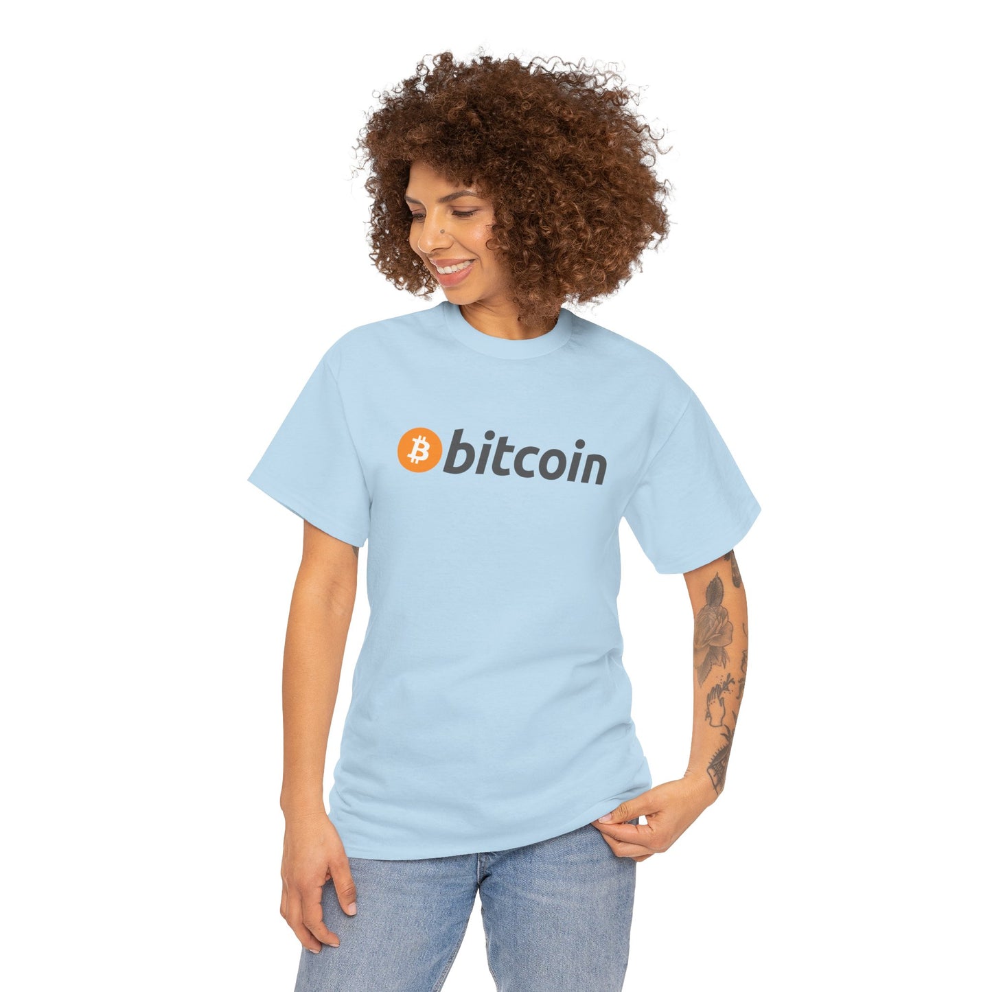 Bitcoin (BTC) Classic Unisex Heavy Cotton Tee