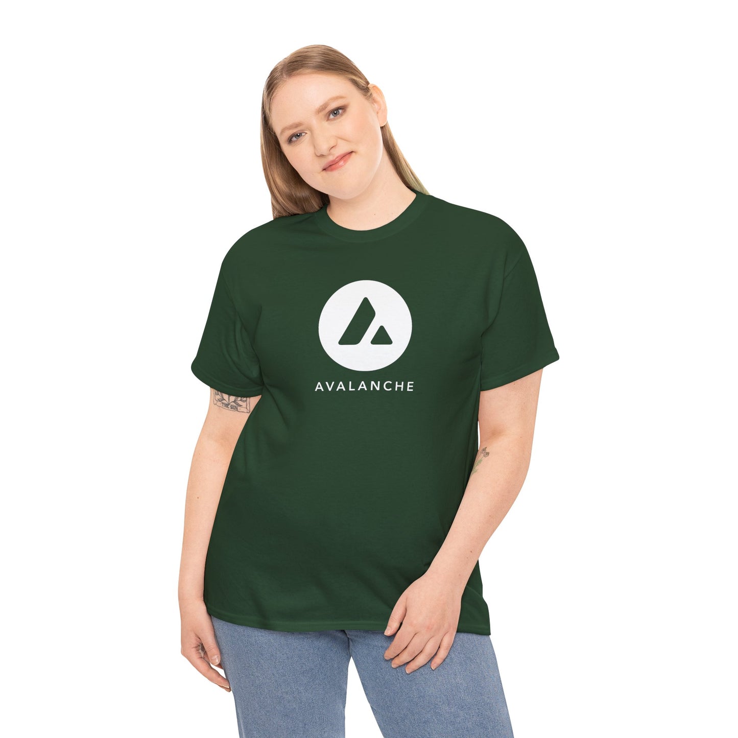 Avalanche (AVAX) Heavy Cotton Tee