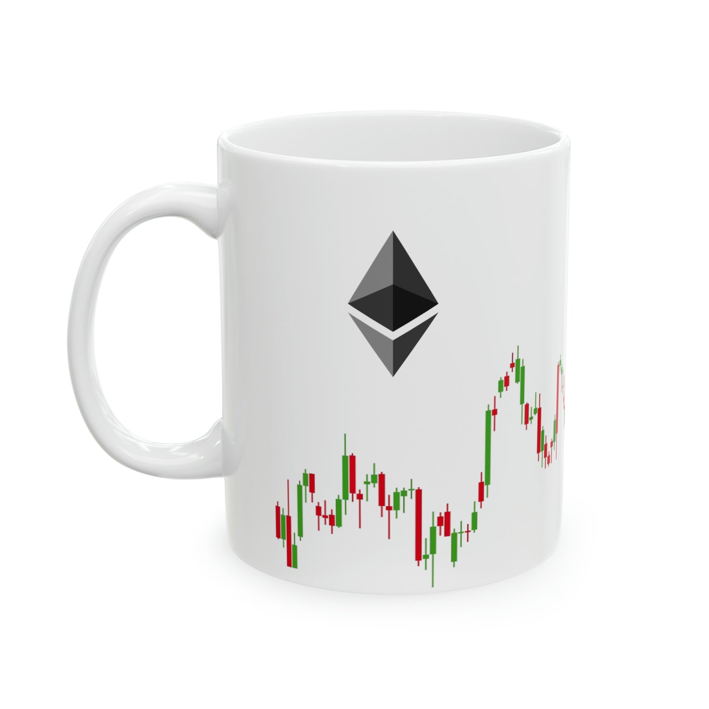 Bullish on ETH Coffee Mug, 11oz